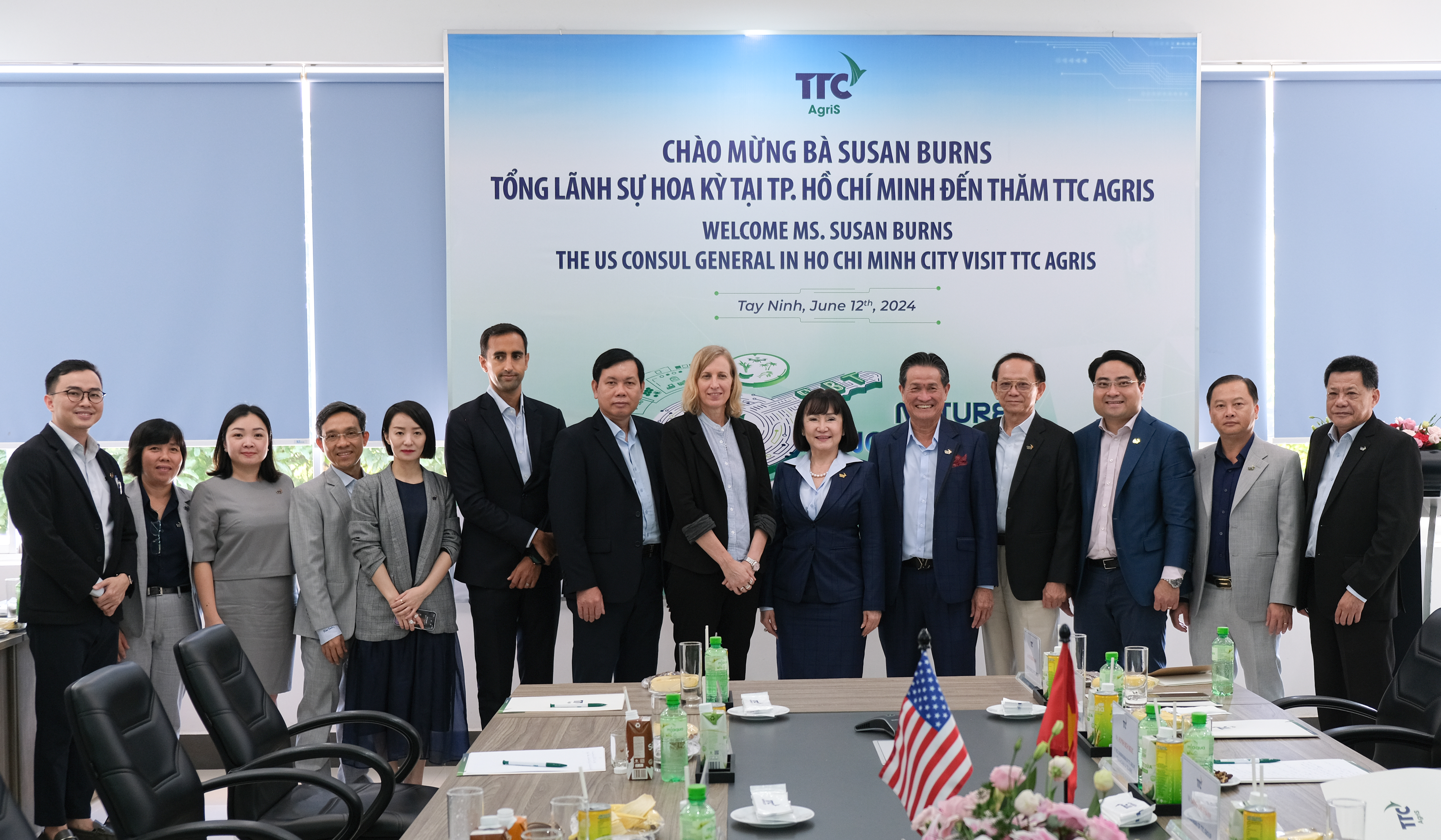 TTC AgriS đón tiếp Tổng lãnh sự Hoa Kỳ tại TP.HCM, Việt Nam