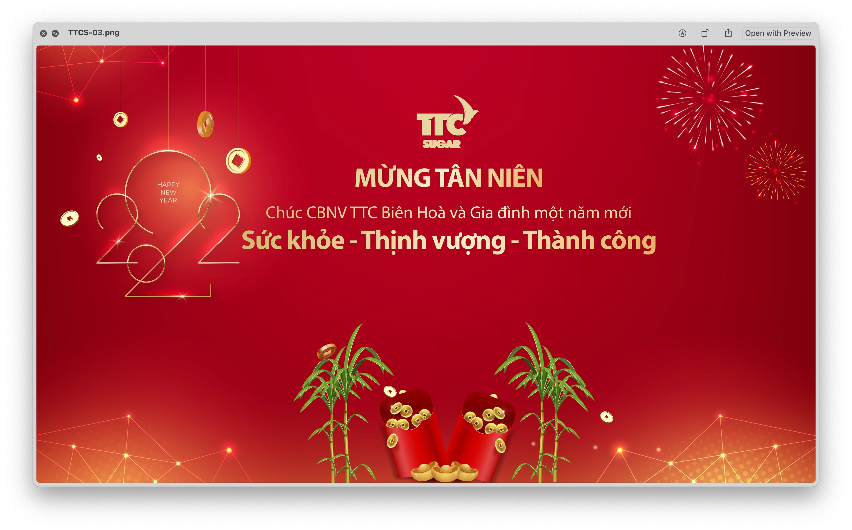 Thư ngỏ HĐQT nhân dịp năm mới Nhâm Dần 2022